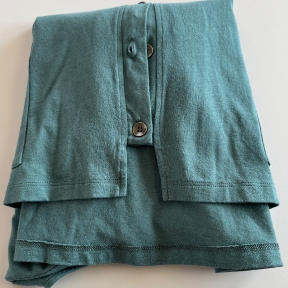 Chalet et Ceci Swing Knit Cardigan (Green/Blue/Gray) Medium - Picture 6 of 7